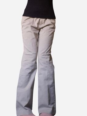 Tommy Hilfiger Cream Boot Cut Pants